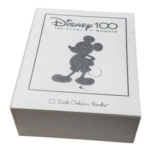 Disney 100 Years of Wonder‎ Little Golden Books 12 Book  Box Set